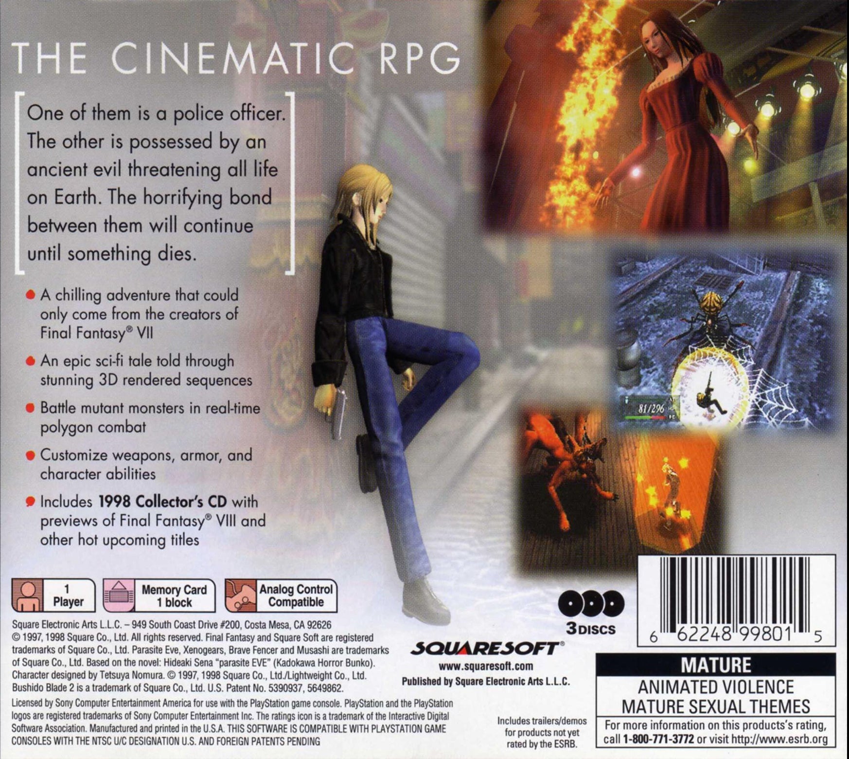 Parasite Eve [2 Discs]