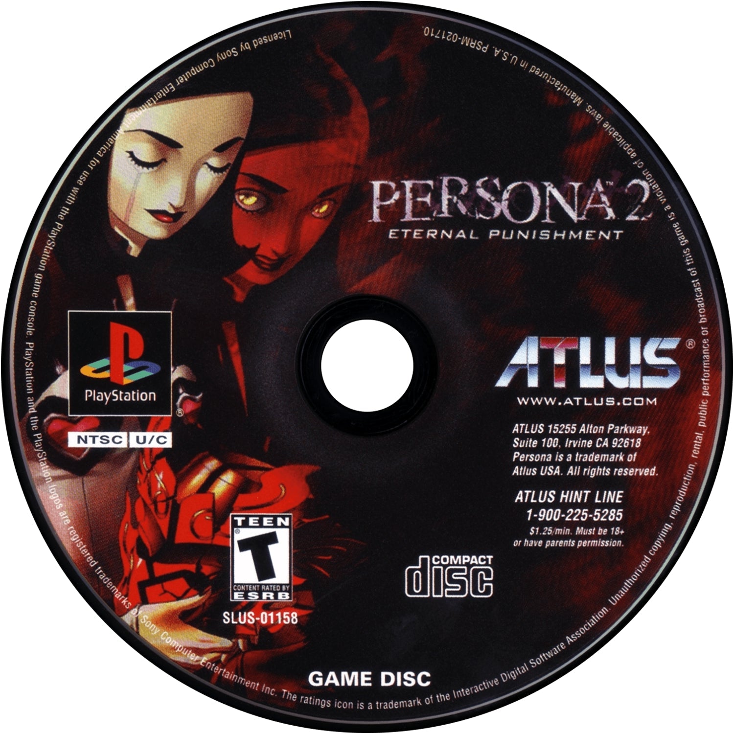 Persona 2 Eternal Punishment - PlayStation