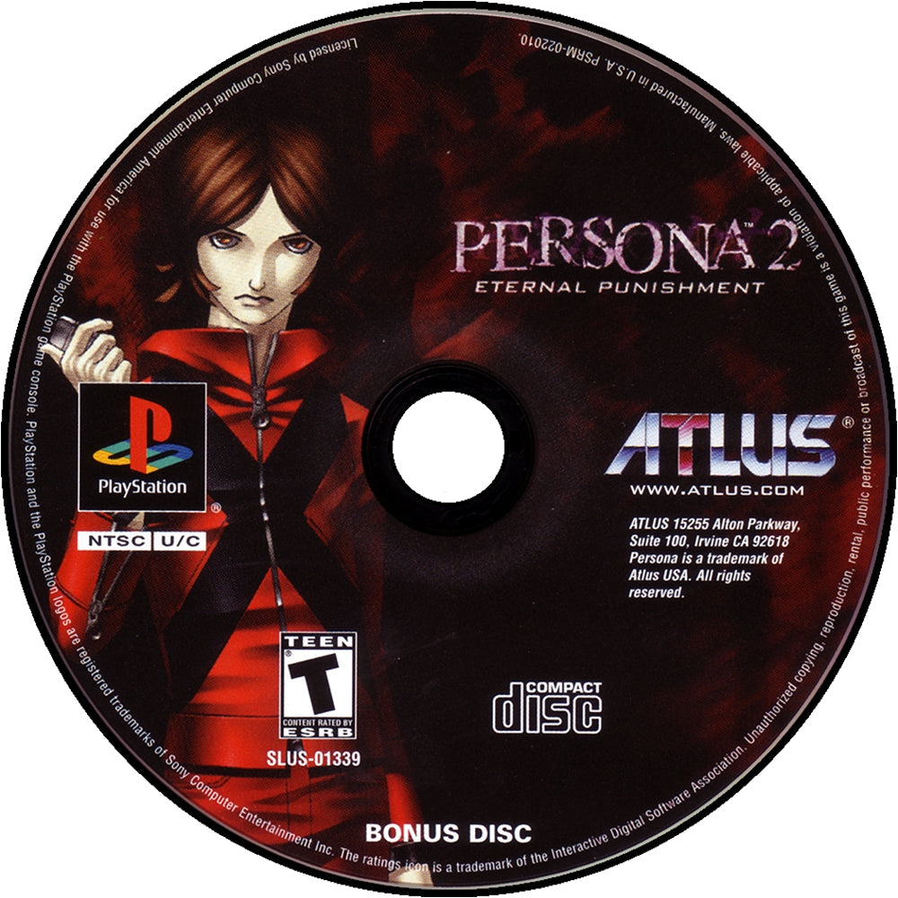 Persona 2 Eternal Punishment - PlayStation