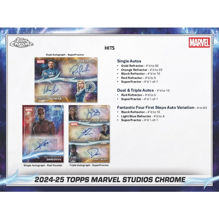 Marvel Studios Chrome Hobby Box (Topps 2024/25)