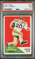 1960 Fleer Billy Cannon #66 PSA 7