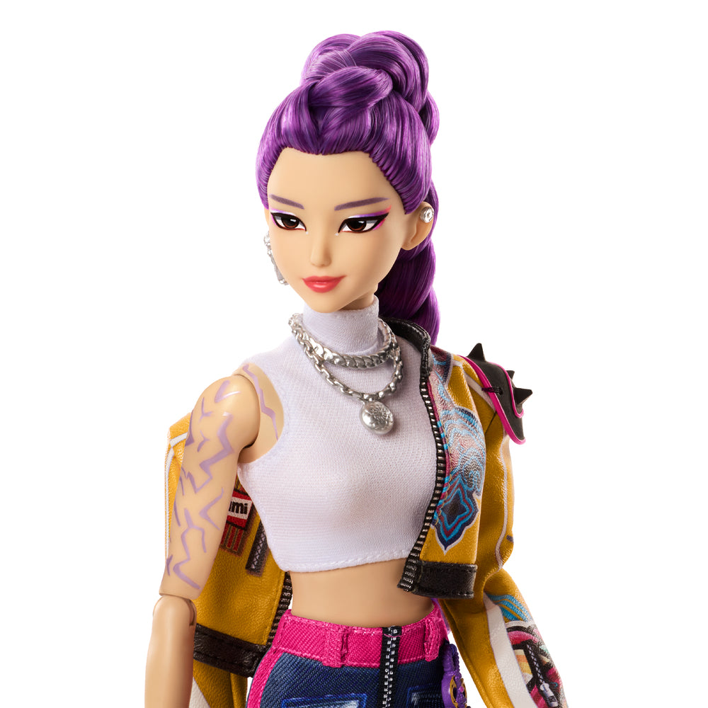 Mattel - KPOP Demon Hunters - Core Fashion Doll - Complete Set of 4 (Zoey, Mira, Rumi, Jinu) [PRE-ORDER AUGUST 2026]