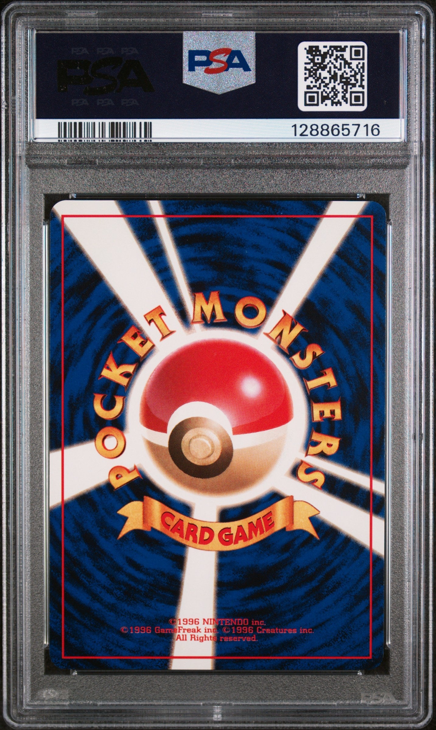 1997 Pokemon Jungle Japanese Rhyhorn #111 PSA 10