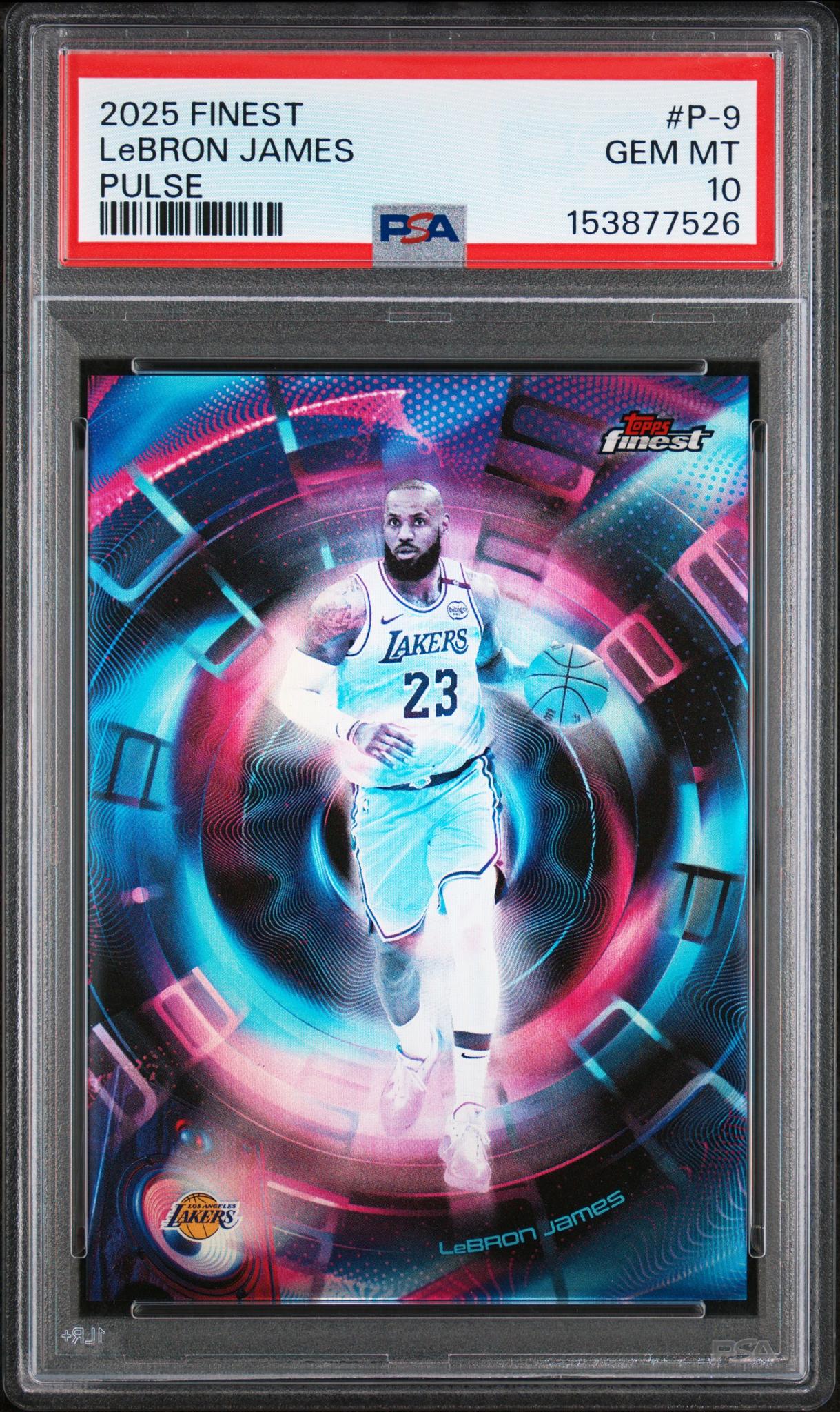 2025 Pulse LeBron James #P9 PSA 10