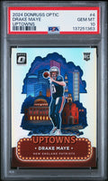 2024 Donruss Optic Uptowns Drake Maye #4 PSA 10 137251363