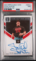 2023 Panini Impeccable WWE Immortal Ink Stone Cold Steve Austin #IMSCA /99 PSA 9