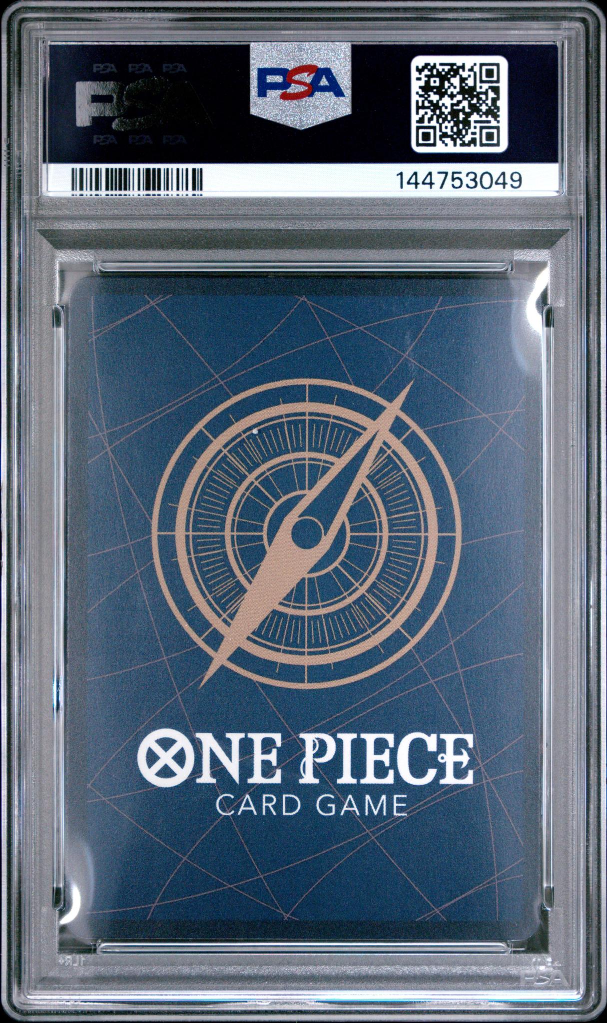 2025 One Piece Legacy of the Master Alternate Art Dead Man's Game #OP12037 PSA 10