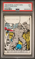 1966 Marvel Super Heroes Write Your Own Caption #66 PSA 5