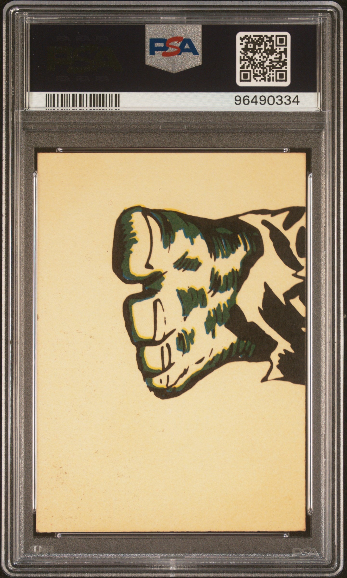 1966 Marvel Super Heroes Write Your Own Caption #66 PSA 5