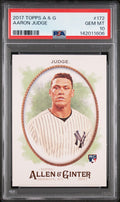 2017 Topps Allen and Ginter Aaron Judge #172 PSA 10