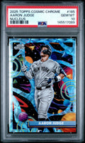 2025 Topps Cosmic Chrome Nucleus Aaron Judge #185 PSA 10