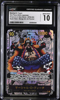 2024 One Piece Card Game # Marshall D. Teach Emperors in New World CGC 10
