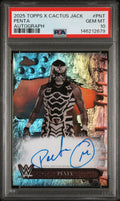 2025 Topps Chrome WWE X Cactus Jack Autographs Penta #PNT PSA 10