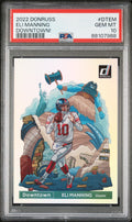 2022 Donruss Downtown Eli Manning #11 PSA 10