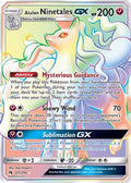 Alolan Ninetales-GX 225/214 - Lost Thunder Pokemon Holofoil