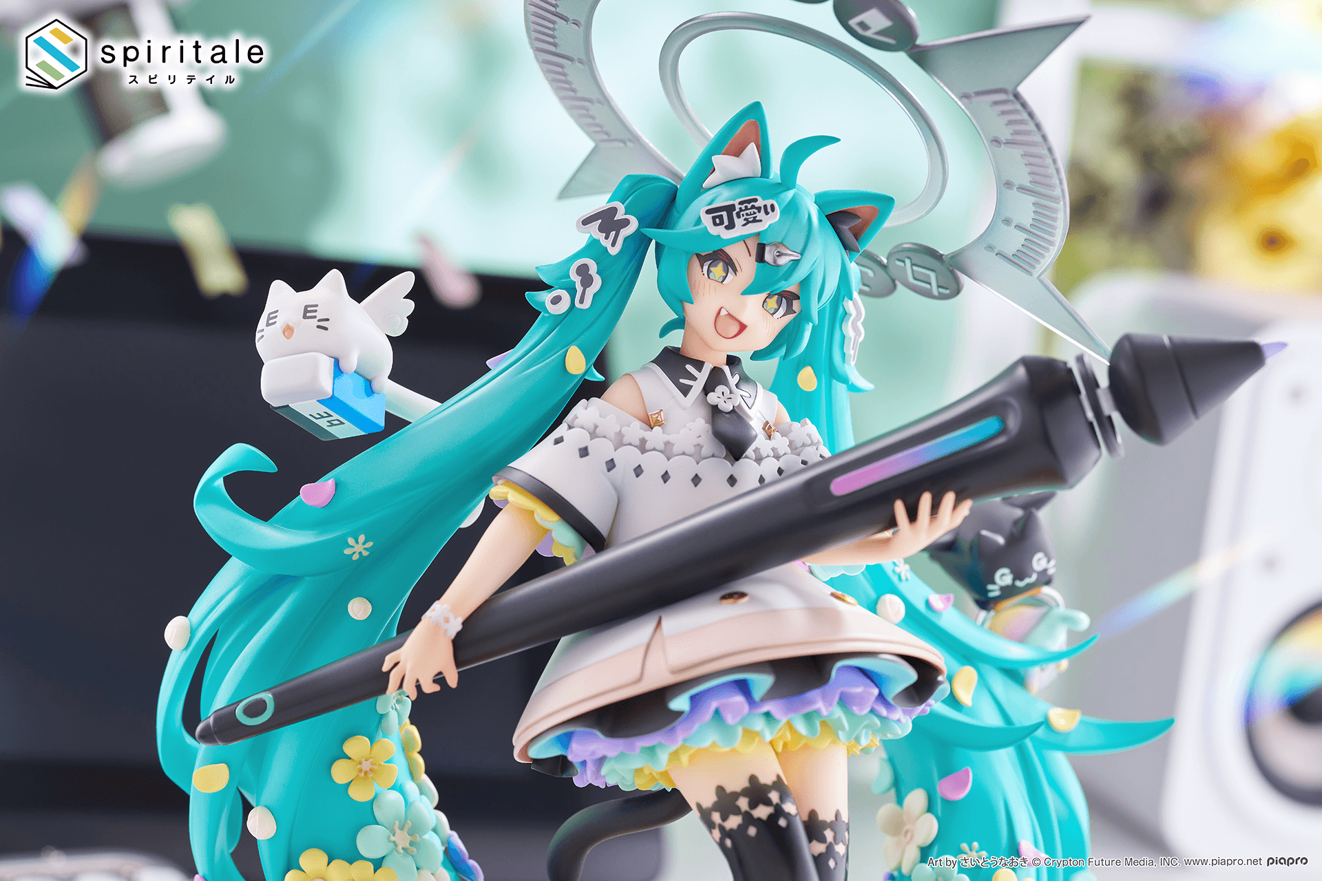 Hatsune Miku × Naoki Saito “My Figure Making!” ~The Painter ver.~ 1/7 Scale Figure