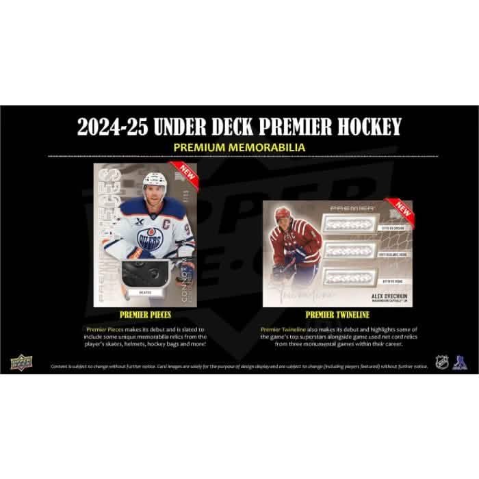 2025 UPPER DECK PREMIER HOCKEY