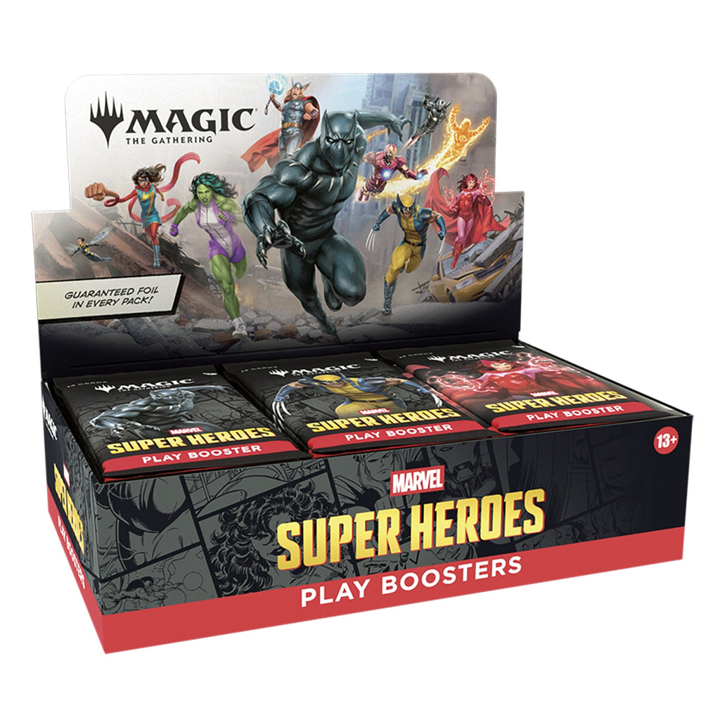 Magic: The Gathering – Marvel Super Heroes Play Booster Box Vorbestellung