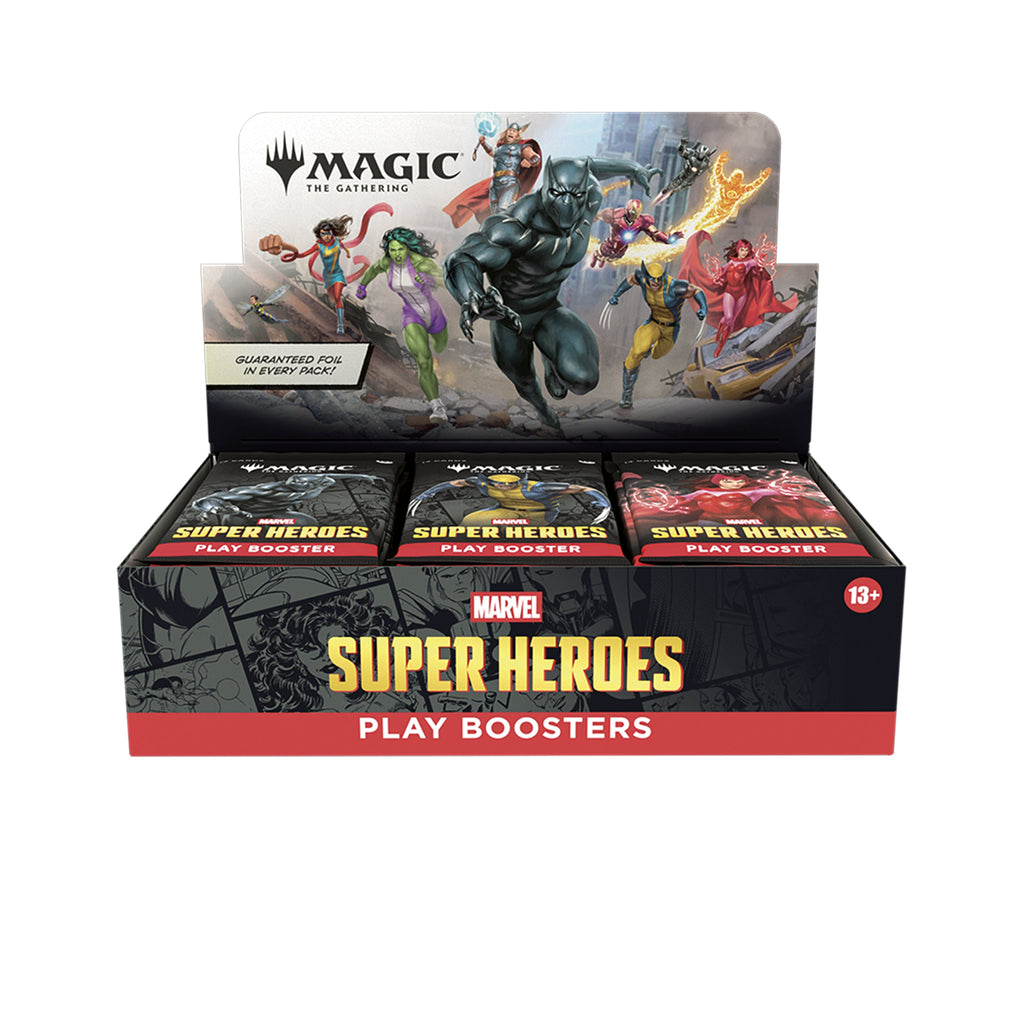 Magic: The Gathering – Marvel Super Heroes Play Booster Box Vorbestellung
