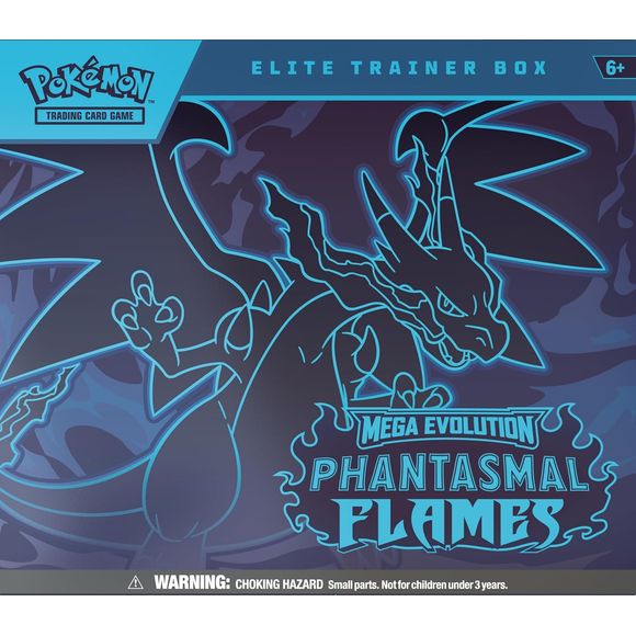 Pokemon TCG Mega Evolutions - Phantasmal Flames ME02 Elite Trainer Box