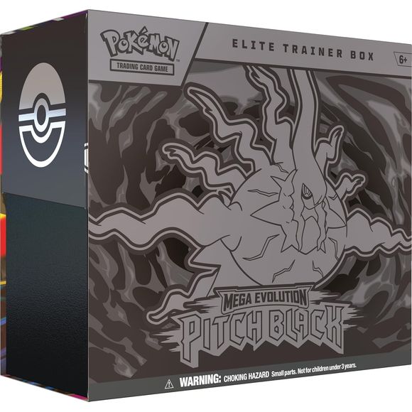 (PRE-ORDER JULY 2026) Pokemon TCG Mega Evolutions - Pitch Black ME05 Elite Trainer Box