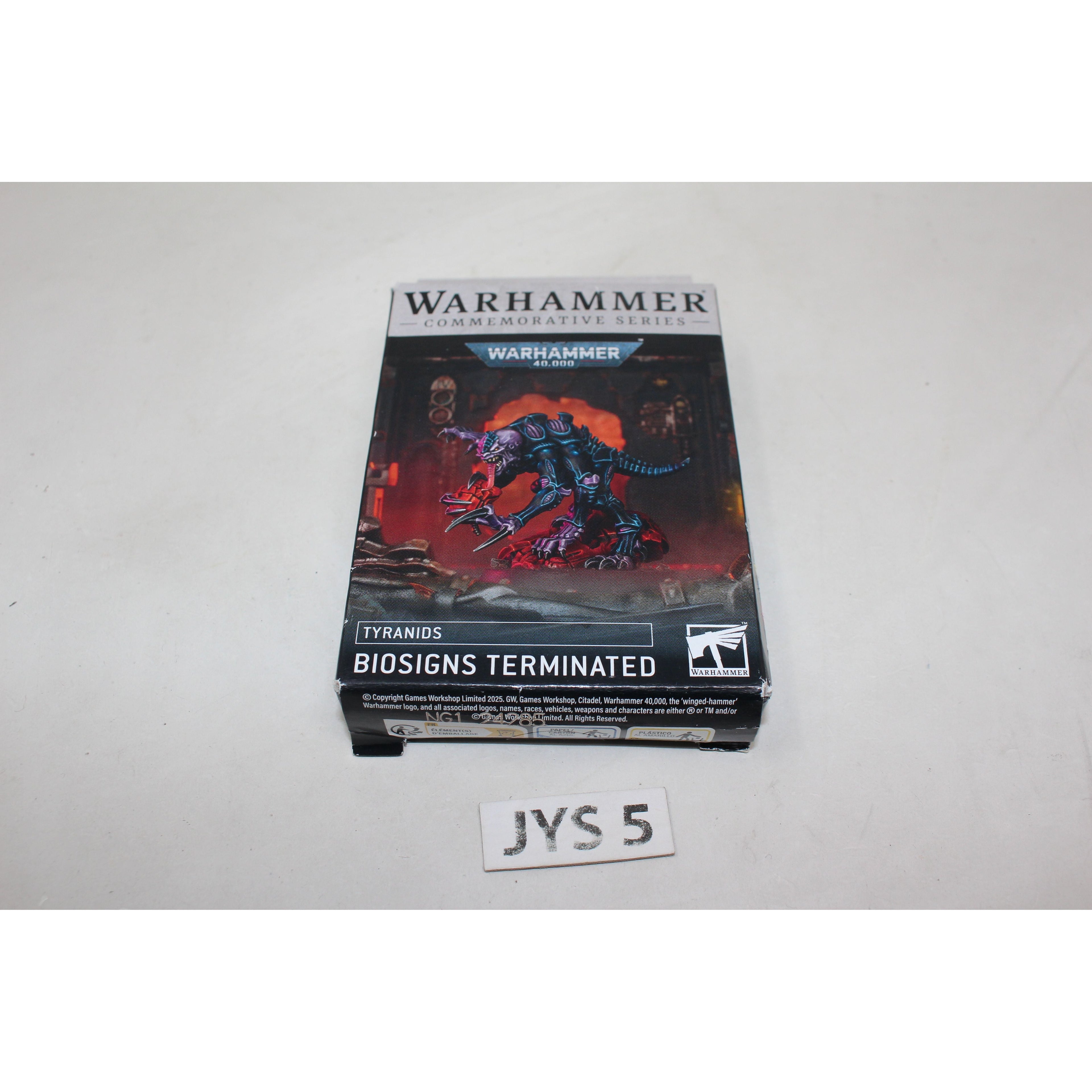 Warhammer Tyranids Commemorative Series: Biosigns Terminated JYS5