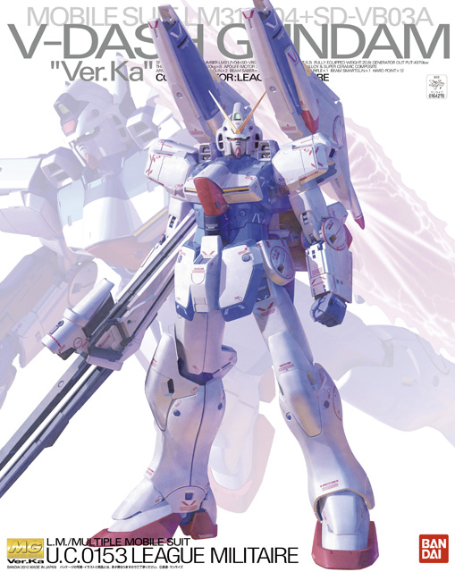 MG 1/100 V-Dash Gundam Ver.Ka(4573102721938)