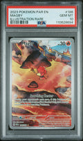 PSA 10 - 2023 POKEMON PAR EN-PARADOX RIFT #186 MAGBY ILLUSTRATION RARE