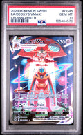 FA/DEOXYS VMAX CROWN ZENITH 2023 POKEMON SWORD AND SHIELD CROWN ZENITH PSA GEM MT 10