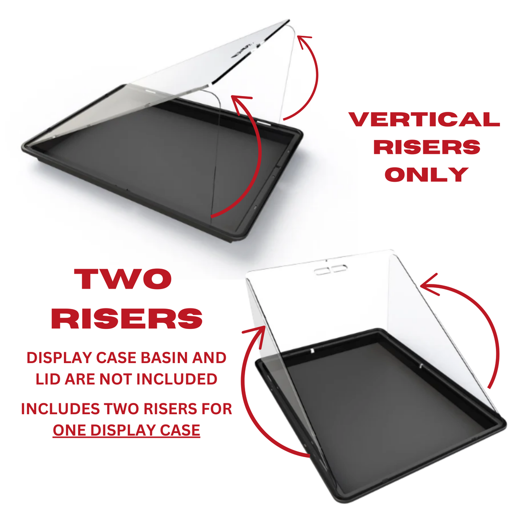 Zion Cases Display Case With Risers