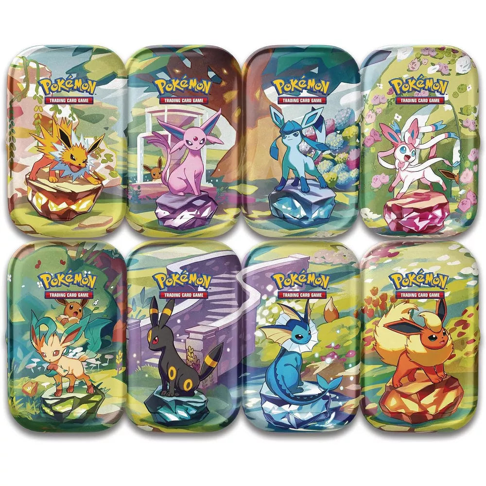Pokemon: Prismatic Evolutions Mini Tin Display Box