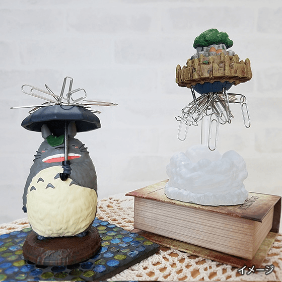 Totoro Holding Umbrella Paper Clip Holder "My Neighbor Totoro"