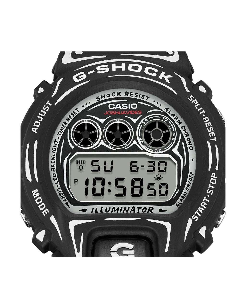 G-SHOCK x Joshua Vides DW6900JV-1 - Black (PRE-ORDER APRIL 2026)