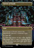 FOIL Cavern of Souls (0345) (Borderless) (LCI-345) - The Lost Caverns of Ixalan - Magic The Gathering