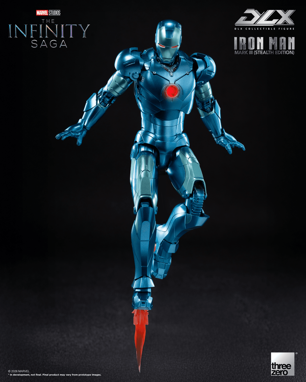 Marvel Studios: The Infinity Saga - DLX Iron Man Mark 3 (Stealth Edition)