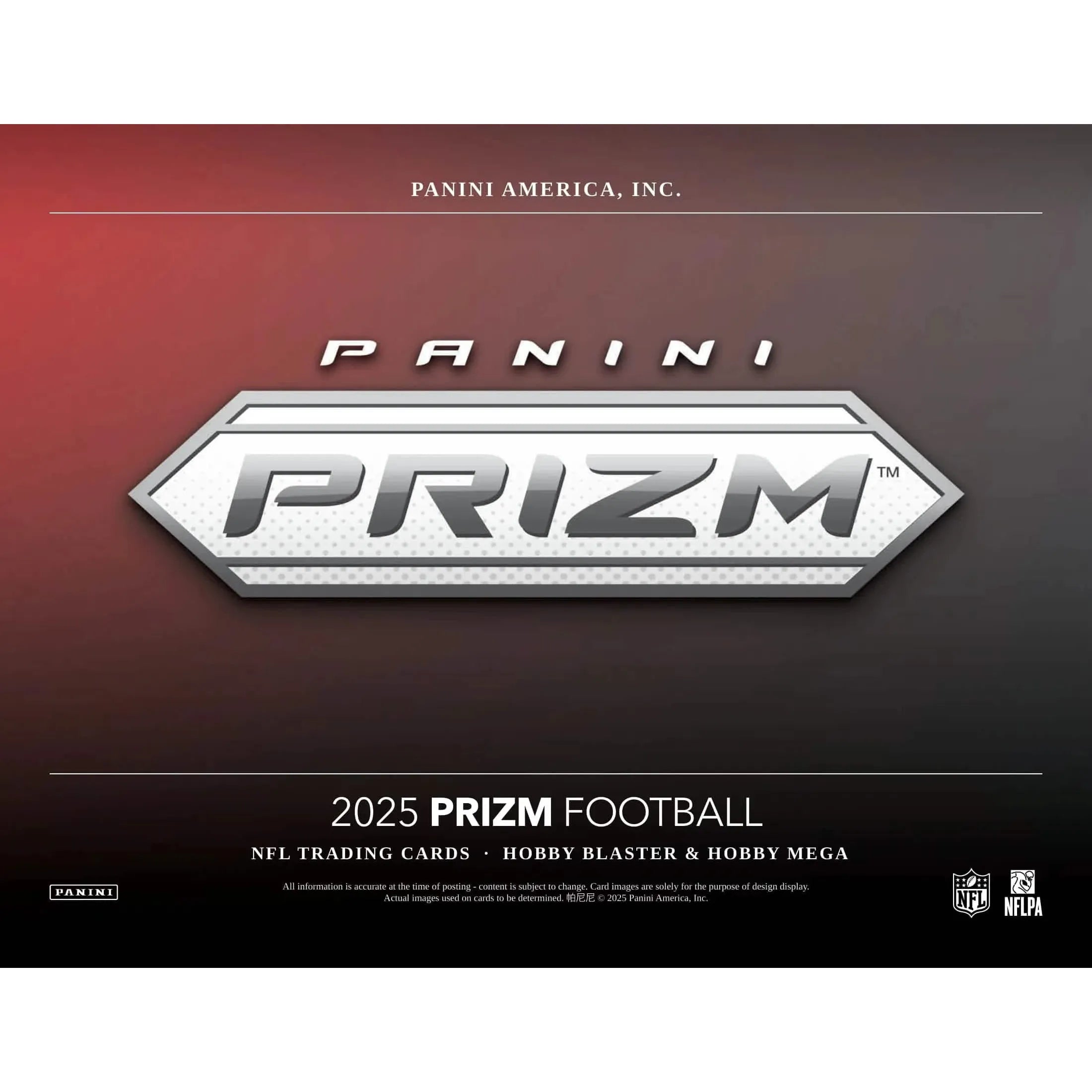 2025 PANINI PRIZM FOOTBALL HOBBY BLASTER