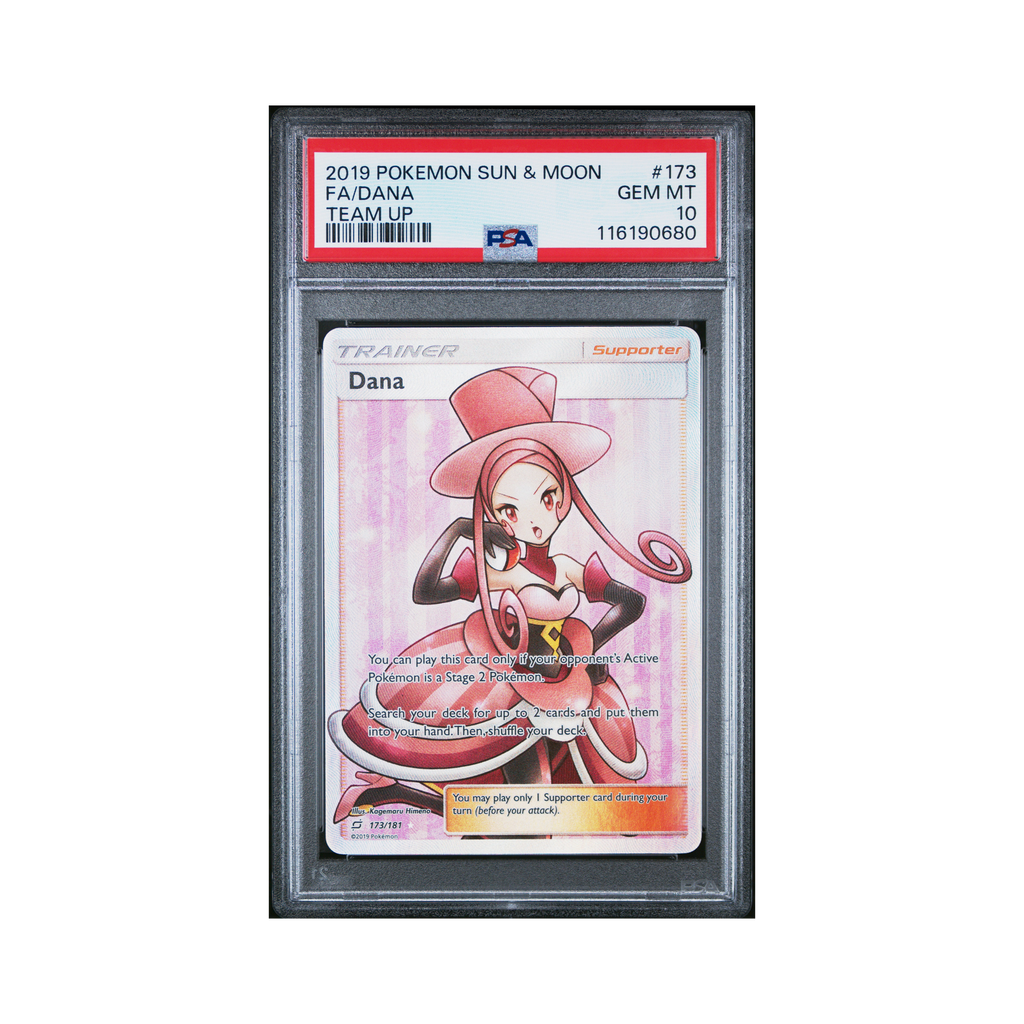 2019 Pokemon Sun & Moon Team Up Dana #173 PSA 10