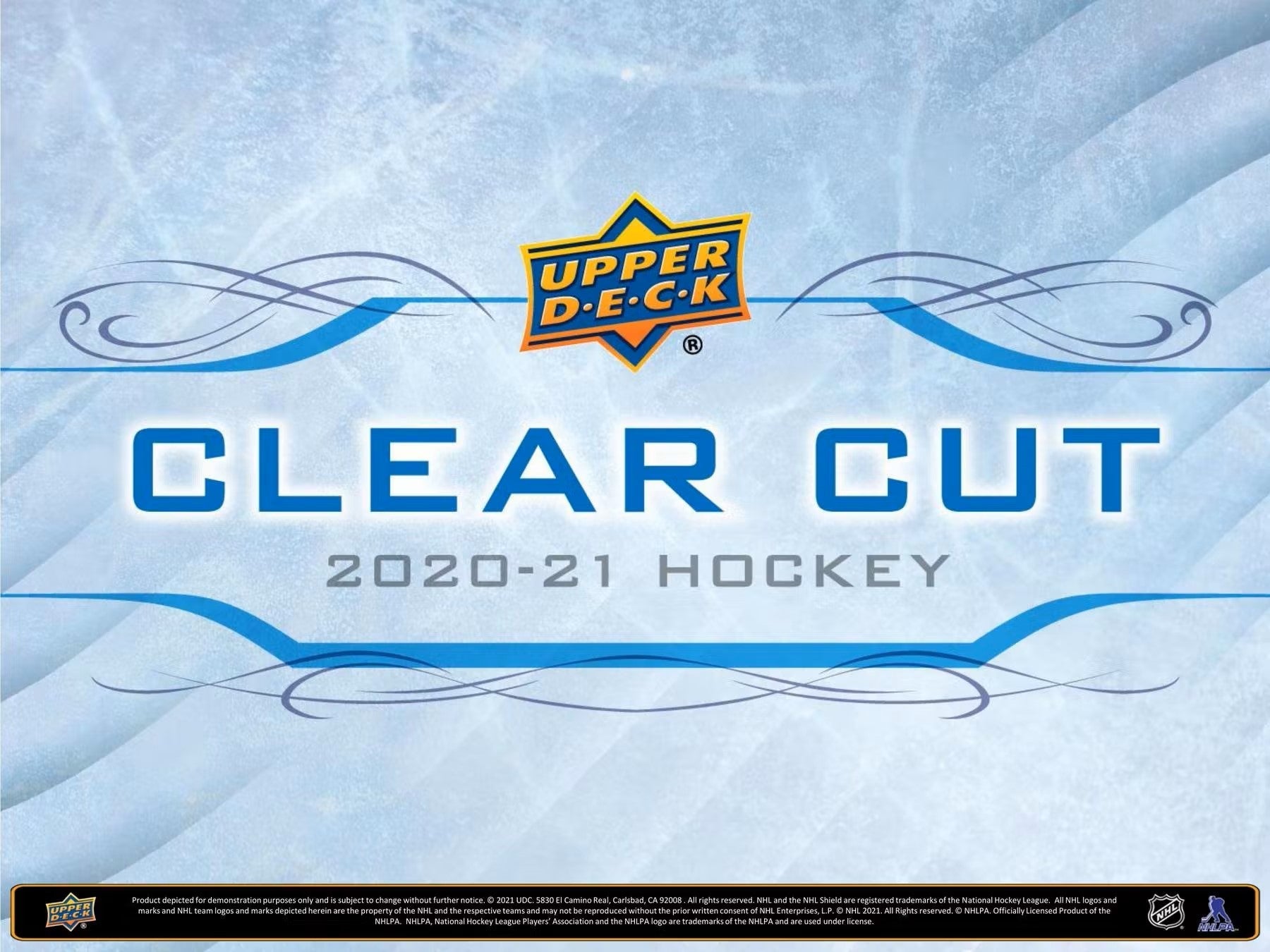 2020-21 Upper Deck Clear Cut Hockey Hobby Box