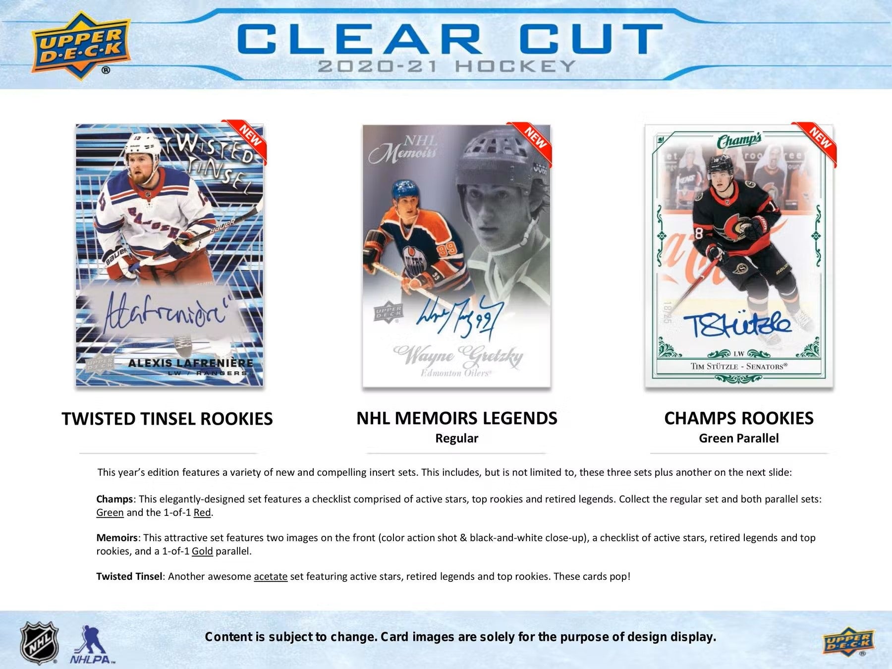 2020-21 Upper Deck Clear Cut Hockey Hobby Box