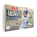 2020 Topps Archives Signature Series Baseball Active Player Edition Hobby Box