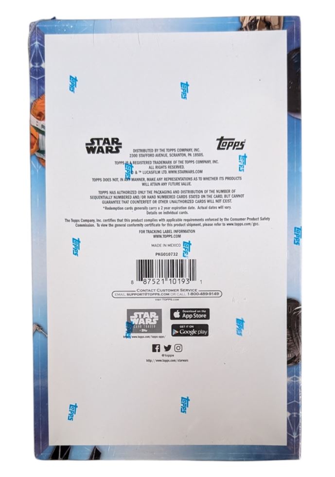 2021 Topps Star Wars Battle Plans Hobby Box