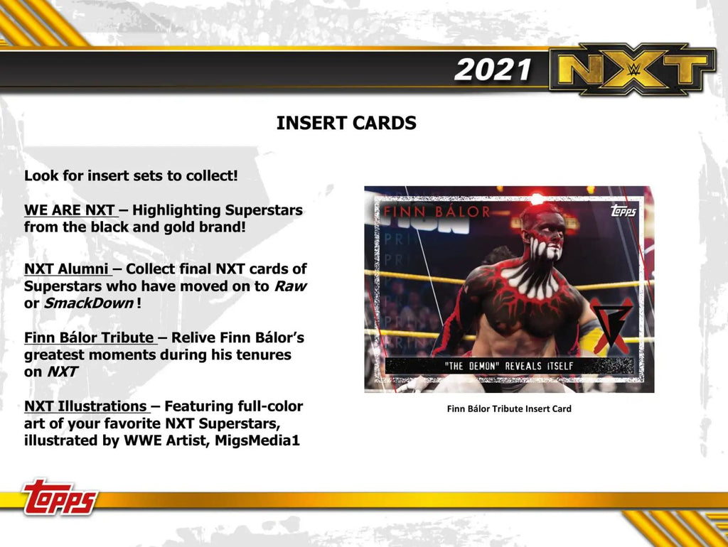 2021 Topps WWE NXT Hobby Box