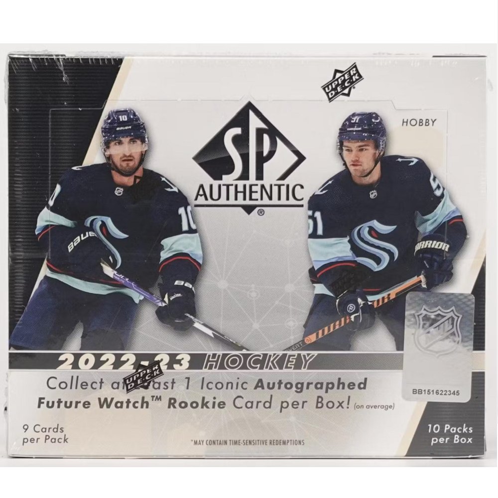 2022-23 Upper Deck SP Authentic Hockey Hobby Box