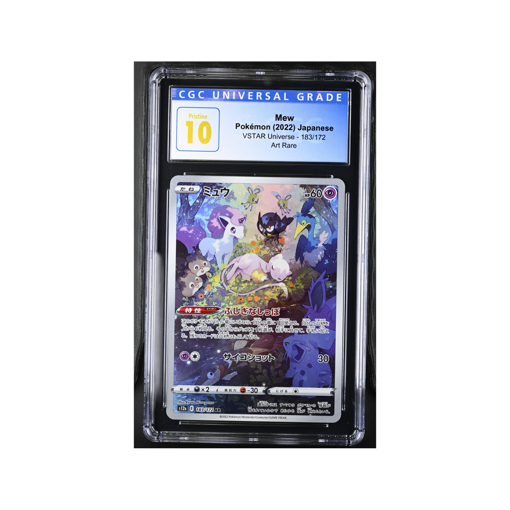 2022 Pokemon VSTAR Universe - s12a Mew #183/172 CGC 10