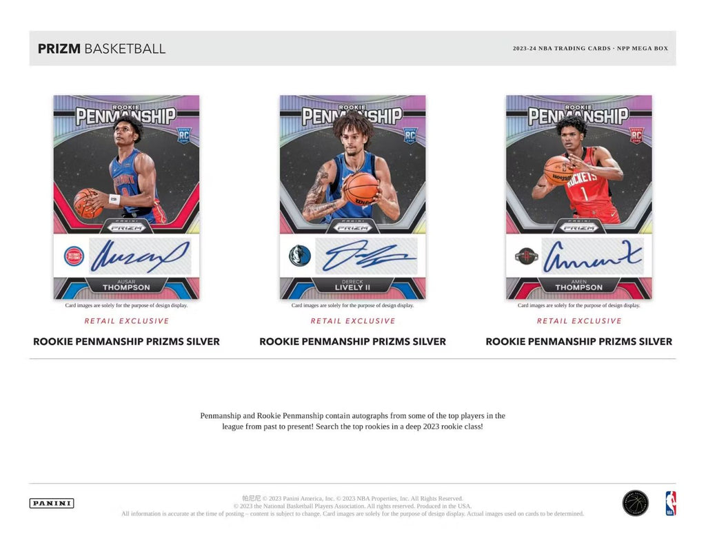 2023-24 Panini Prizm Basketball Mega Box (Pink Ice Prizms)