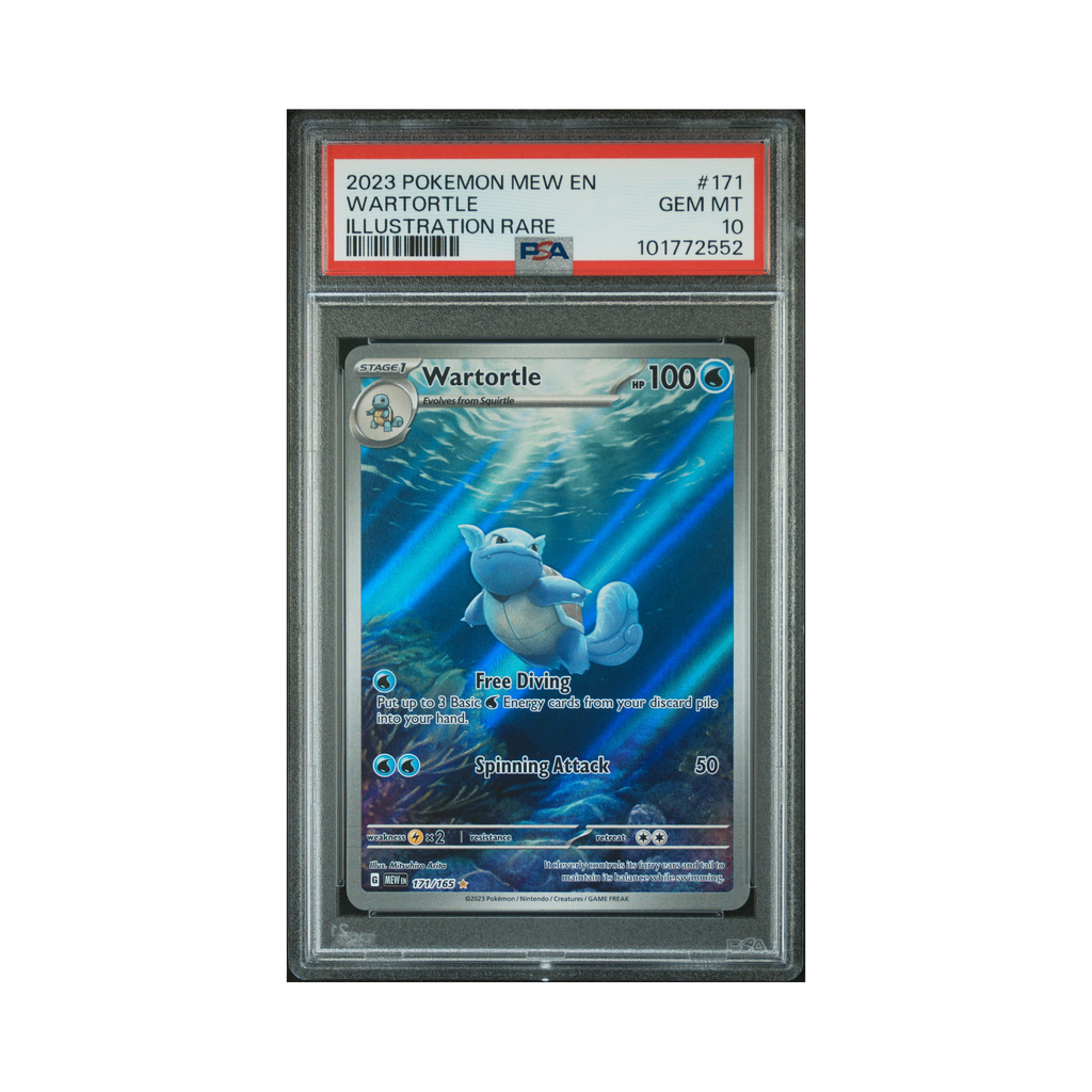 2023 Pokemon 151 Wartortle #171 PSA 10