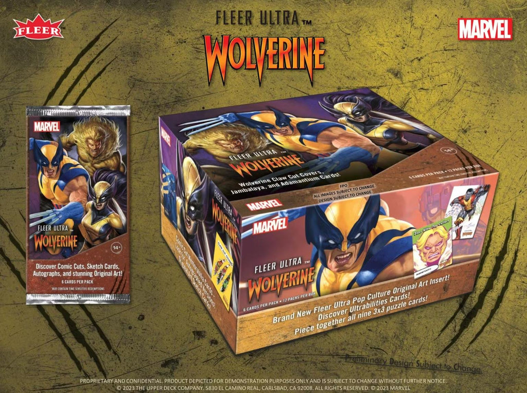 Marvel Fleer Ultra Wolverine Hobby Box (Upper Deck 2024)