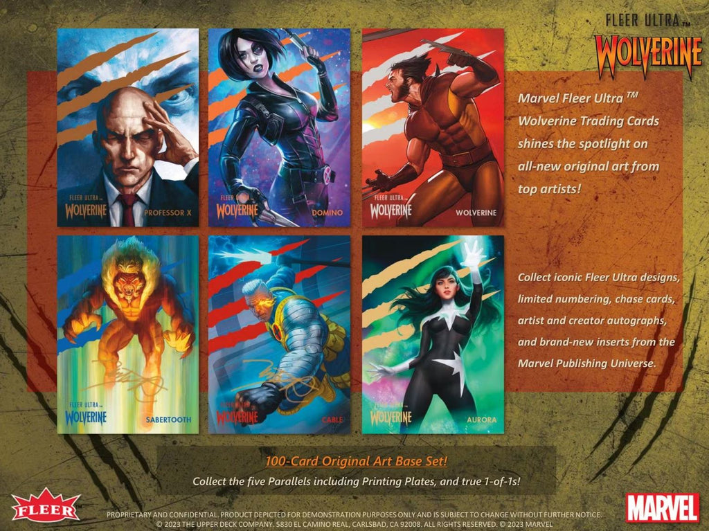 Marvel Fleer Ultra Wolverine Hobby Box (Upper Deck 2024)