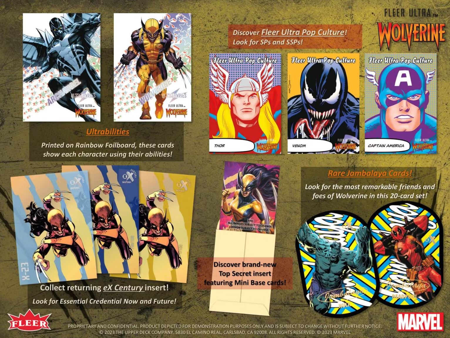 Marvel Fleer Ultra Wolverine Hobby Box (Upper Deck 2024)
