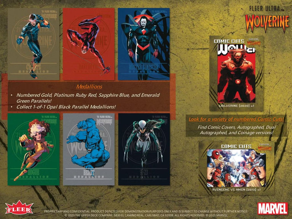 Marvel Fleer Ultra Wolverine Hobby Box (Upper Deck 2024)